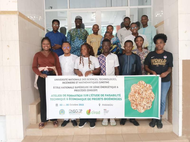 Photo groupe formation Bioenergie Benin2023