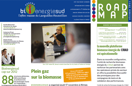 Bioénergiesud - road map décembre 2011