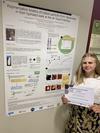 Marion Baudoin received the best poster award at the S3M doctoral school day © Gilles Paboeuf