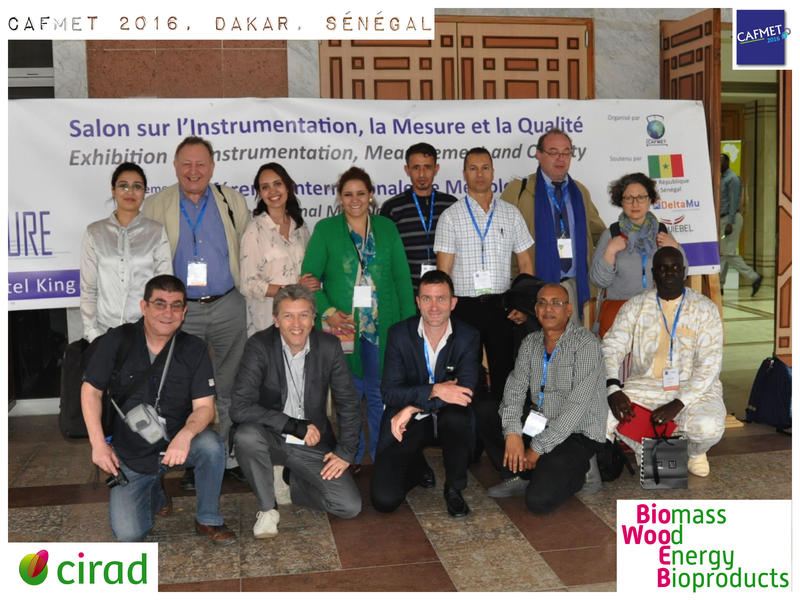 Ciradiens et collègues de l'UCA Marrakech, CNAM, CAFMET, UCA Dakar (© Cirad)
