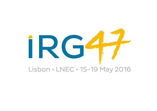 BioWooEB au 47ème congrès de l'IRG (Lisbonne, 2016)