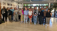 Organisateur.es, intervenant.es et participant.es de l’Ecole Thématique « PluriBois 2024 », invités à la mairie de Banyuls-Sur-Mer (GDR Bois ©)